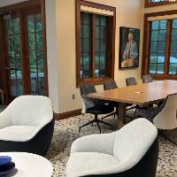 Emeritus Lubbers Study - Boardroom table for 8 guests